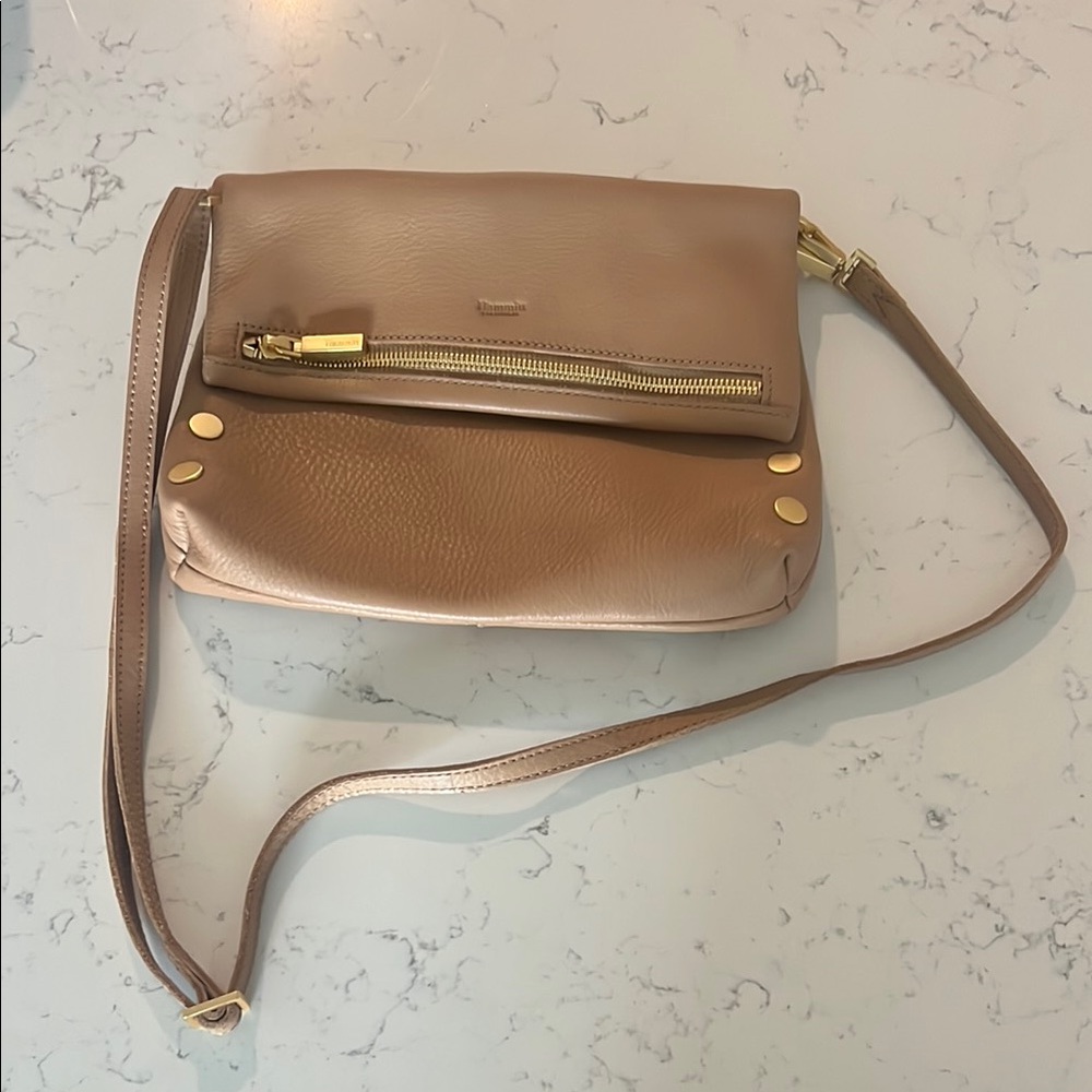 Hammitt Los Angeles - Tan Leather Crossbody Bag